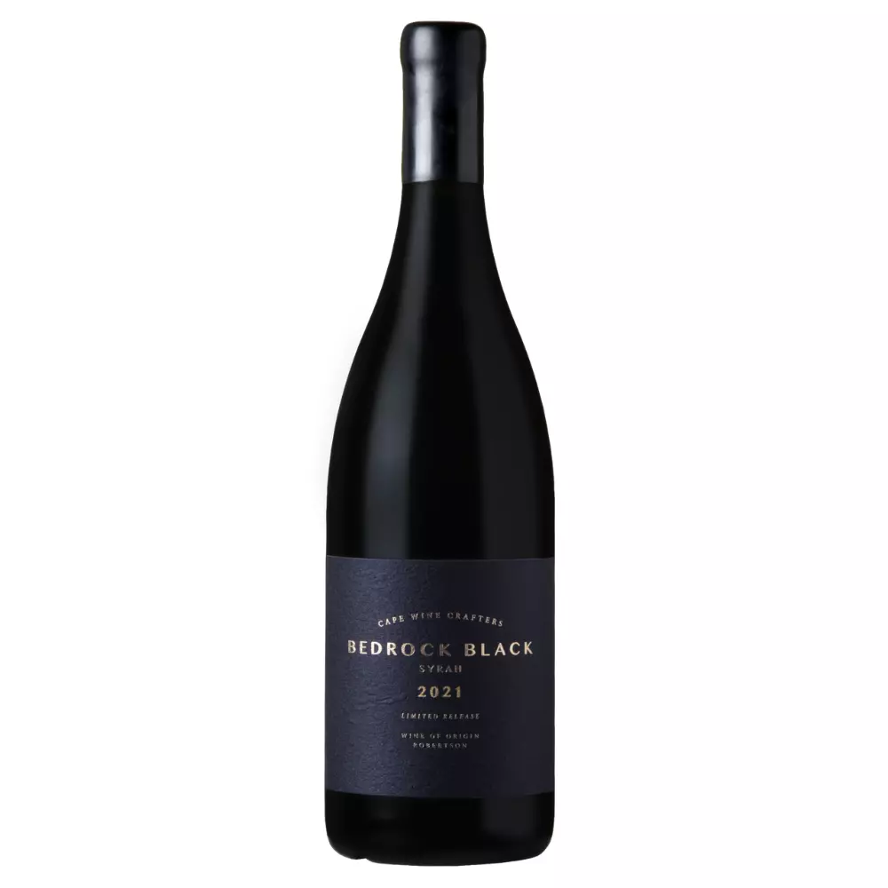 Weltevrede Cape Wine Crafters Bedrock Black Syrah
