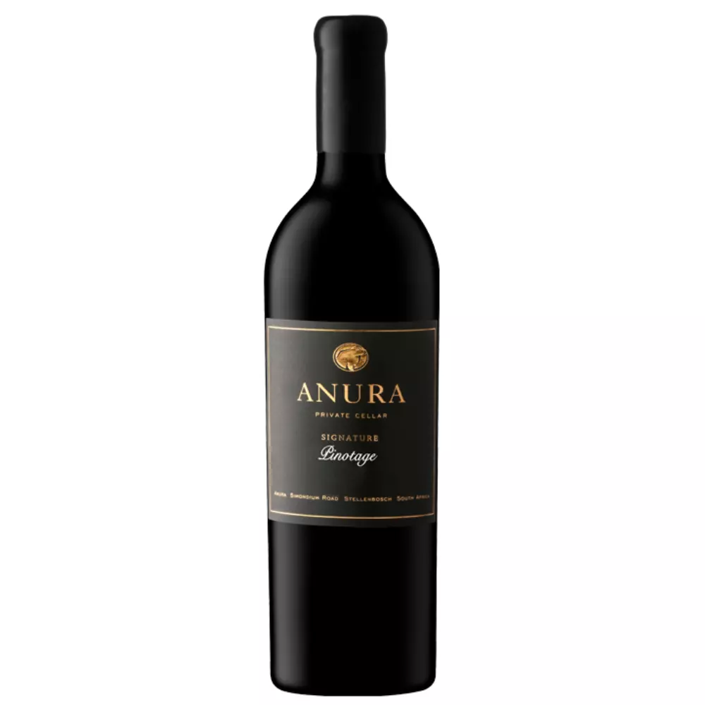 Anura Pinotage 2019 Signature Red Wine Bottle in Stellenbosch