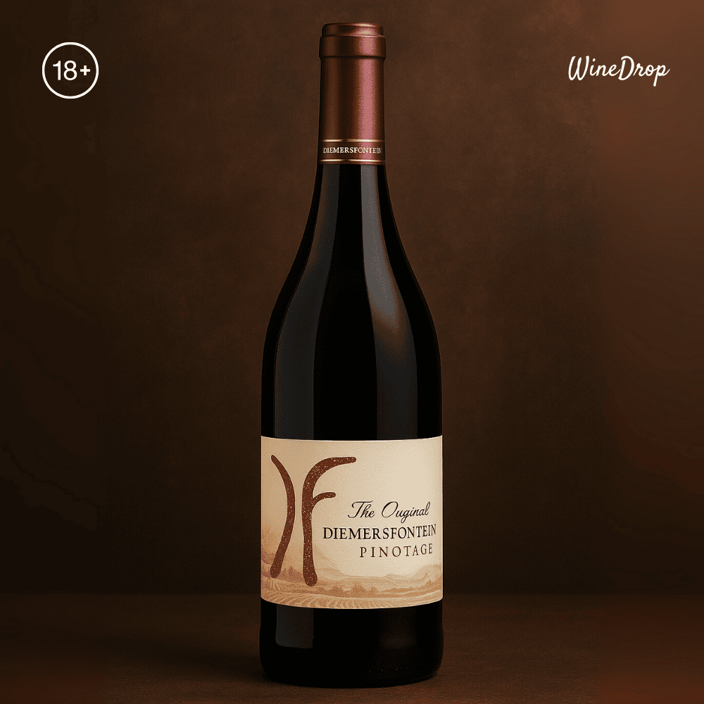 A Bottle of Diemersfontein Original Pinotage
